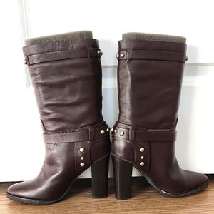 Polo Ralph Lauren Brown Leather Women's Boots